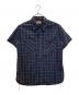 SUGAR CANE（シュガーケーン）の古着「半袖シャツ」｜ネイビー