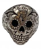 ArgentGleamアージェントグリーム）の古着「メキシカンスカルリング」｜シルバー