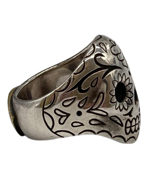 ArgentGleam（アージェントグリーム）ArgentGleam (アージェントグリーム) メキシカンスカルリング シルバー サイズ:25の古着・服飾アイテム