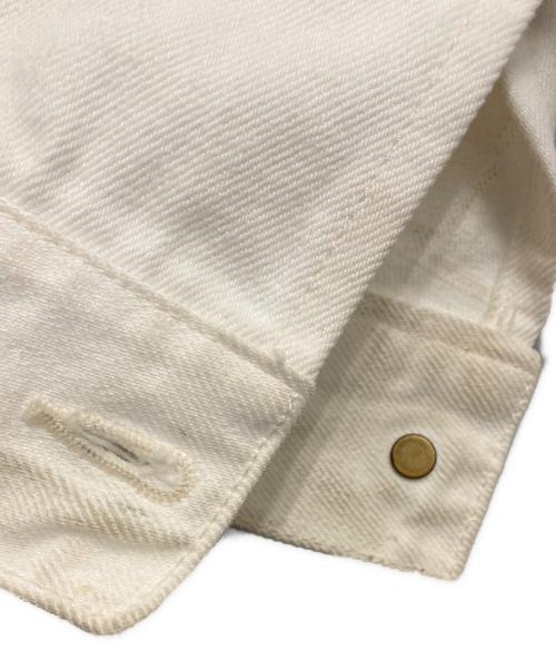 RON HERMAN DENIM（ロンハーマンデニム）RON HERMAN DENIM (ロンハーマンデニム) Denim Jacket ホワイト サイズ:Mの古着・服飾アイテム