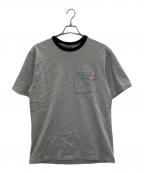 BlackEyePatchブラックアイパッチ）の古着「ポケットTシャツ」｜グレー