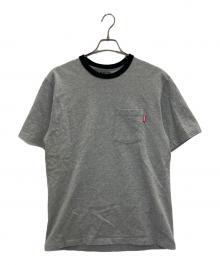 BlackEyePatch（ブラックアイパッチ）の古着「ポケットTシャツ」｜グレー