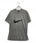 NIKEナイキ）の古着「スウォッシュロゴ Tシャツ」｜グレー
