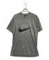 NIKE（ナイキ）の古着「スウォッシュロゴ Tシャツ」｜グレー