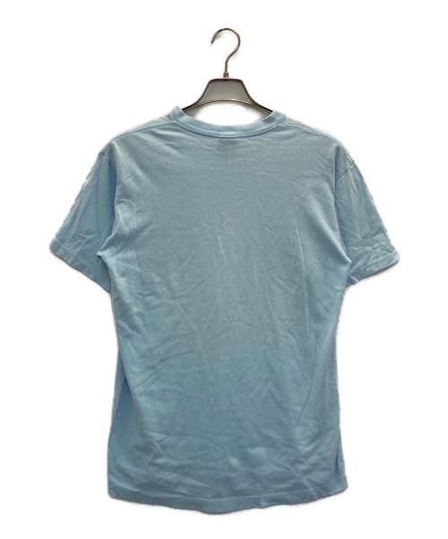 stussy（ステューシー）stussy (ステューシー) プリントTシャツ スカイブルー サイズ:Mの古着・服飾アイテム