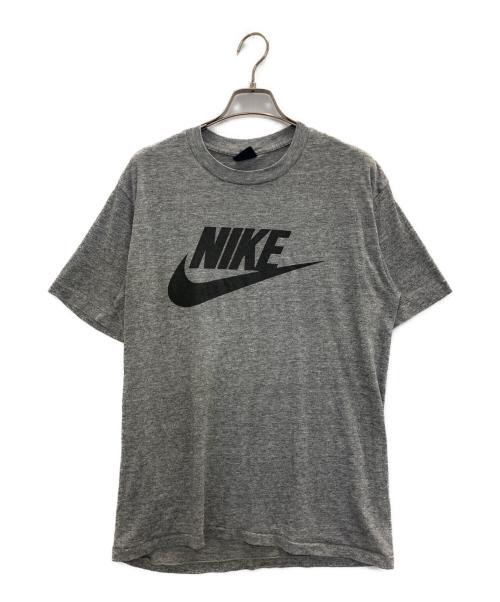 NIKE（ナイキ）NIKE (ナイキ) スウォッシュロゴ Tシャツ グレー サイズ:XLの古着・服飾アイテム