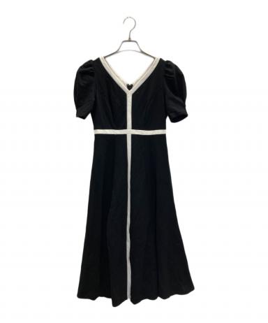 【美品】Herlipto✨Puff Sleeve Jersey Dress 中古・古着通販】HER LIP TO (ハーリップトゥ) Puff Sleeve Jersey