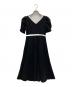 HER LIP TO (ハーリップトゥ) Puff Sleeve Jersey Dress ブラック サイズ:S：8000円