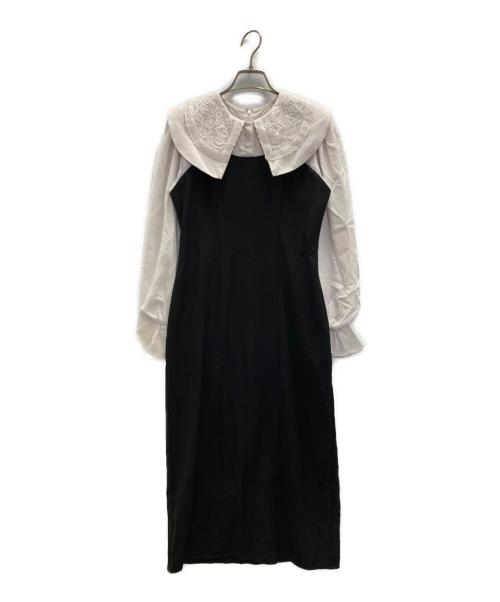 HER LIP TO（ハーリップトゥ）Her lip to (ハーリップトゥ) ワンピース ブラック サイズ:Sの古着・服飾アイテム