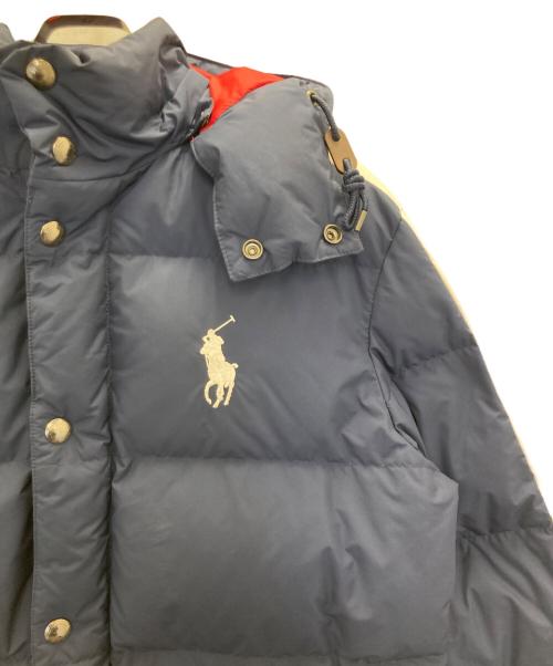POLO RALPH LAUREN（ポロ・ラルフローレン）POLO RALPH LAUREN (ポロ・ラルフローレン) ダウンジャケット ブルー サイズ:Sの古着・服飾アイテム