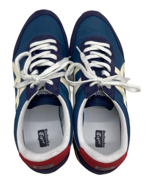 Onitsuka Tiger（オニツカタイガー）Onitsuka Tiger (オニツカタイガー) ローカットスニーカー ネイビー サイズ:27.5㎝の古着・服飾アイテム