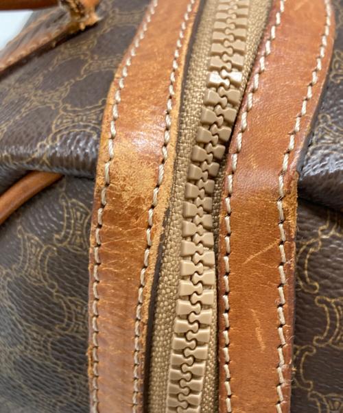 CELINE（セリーヌ）CELINE (セリーヌ) ミニボストンバッグ ブラウンの古着・服飾アイテム