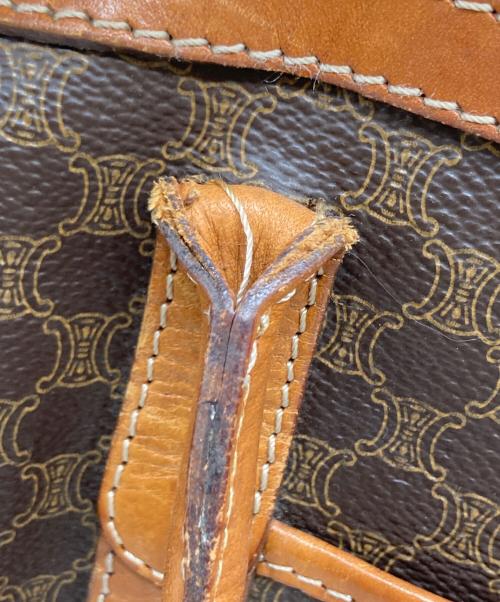 CELINE（セリーヌ）CELINE (セリーヌ) ミニボストンバッグ ブラウンの古着・服飾アイテム