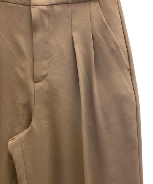 INDIVI（インディヴィ）INDIVI (インディヴィ) ダブルジャケットセットアップ ブラウン サイズ:Mの古着・服飾アイテム