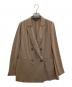 INDIVI (インディヴィ) ダブルジャケットセットアップ ブラウン サイズ:M：17000円