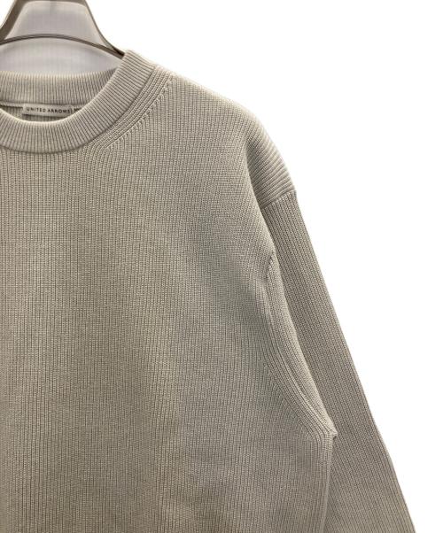 UNITED ARROWS TOKYO（ユナイテッドアローズトウキョウ）UNITED ARROWS TOKYO (ユナイテッドアローズトウキョウ) クルーネックニット アイボリー サイズ:XLの古着・服飾アイテム