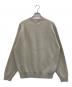 UNITED ARROWS TOKYO (ユナイテッドアローズトウキョウ) クルーネックニット アイボリー サイズ:XL：5000円