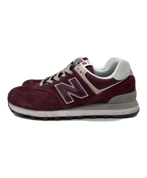 NEW BALANCE（ニューバランス）NEW BALANCE (ニューバランス) スニーカー バーガンディー サイズ:27の古着・服飾アイテム