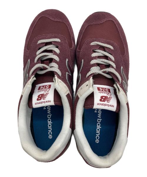 NEW BALANCE（ニューバランス）NEW BALANCE (ニューバランス) スニーカー バーガンディー サイズ:27の古着・服飾アイテム