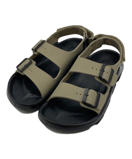 BIRKENSTOCK（ビルケンシュトック）BIRKENSTOCK (ビルケンシュトック) Mogami Terra / モガミ テラ カーキ サイズ:26の古着・服飾アイテム