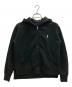 POLO RALPH LAUREN（ポロ・ラルフローレン）の古着「ジップパーカー」｜ブラック