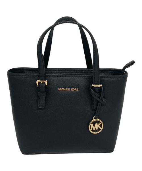 MICHAEL KORS（マイケル・コース）MICHAEL KORS (マイケル・コース) 2WAYバッグ ブラックの古着・服飾アイテム