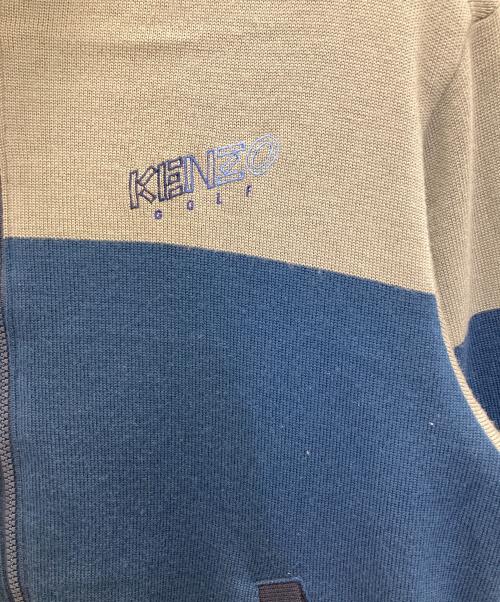 KENZO GOLF（ケンゾー ゴルフ）KENZO GOLF (ケンゾー ゴルフ) リバーシブルブルゾン パープル サイズ:SIZE3の古着・服飾アイテム