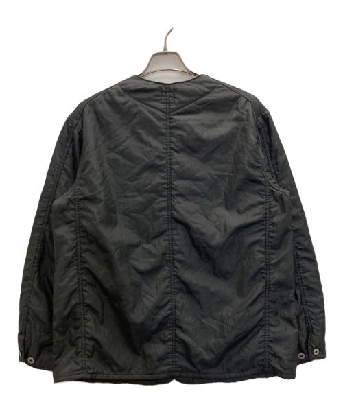 POST O'ALLS（ポストオーバーオールズ）POST O'ALLS (ポストオーバーオールズ) De Luxe Railroader 2 DV : crinkle nylon taffeta w ブラック サイズ:Mの古着・服飾アイテム