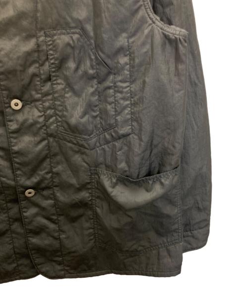 POST O'ALLS（ポストオーバーオールズ）POST O'ALLS (ポストオーバーオールズ) De Luxe Railroader 2 DV : crinkle nylon taffeta w ブラック サイズ:Mの古着・服飾アイテム