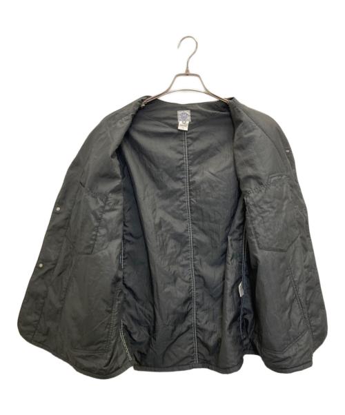POST O'ALLS（ポストオーバーオールズ）POST O'ALLS (ポストオーバーオールズ) De Luxe Railroader 2 DV : crinkle nylon taffeta w ブラック サイズ:Mの古着・服飾アイテム