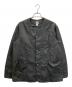 POST O'ALLS（ポストオーバーオールズ）の古着「De Luxe Railroader 2 DV : crinkle nylon taffeta w」｜ブラック