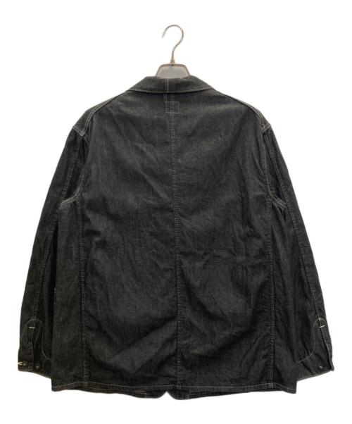 POST O'ALLS（ポストオーバーオールズ）POST O'ALLS (ポストオーバーオールズ) De Luxe Railroader 2 *8oz Denim w/Taffeta Lining グレー サイズ:Mの古着・服飾アイテム