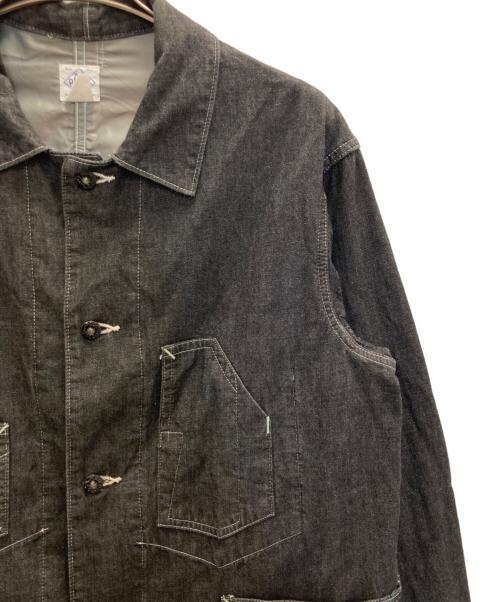 POST O'ALLS（ポストオーバーオールズ）POST O'ALLS (ポストオーバーオールズ) De Luxe Railroader 2 *8oz Denim w/Taffeta Lining グレー サイズ:Mの古着・服飾アイテム