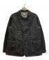 POST O'ALLS（ポストオーバーオールズ）の古着「De Luxe Railroader 2 *8oz Denim w/Taffeta Lining」｜グレー