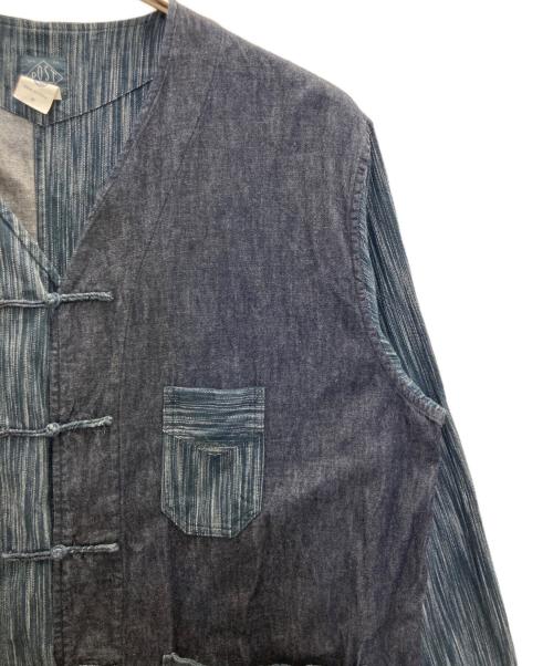 POST O'ALLS（ポストオーバーオールズ）POST O'ALLS (ポストオーバーオールズ) POST Chinois インディゴ サイズ:Mの古着・服飾アイテム