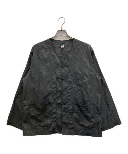 POST O'ALLS（ポストオーバーオールズ）POST O'ALLS (ポストオーバーオールズ) POST Chinois DV : crinkle nylon taffeta ブラック サイズ:Mの古着・服飾アイテム