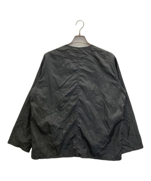 POST O'ALLS（ポストオーバーオールズ）POST O'ALLS (ポストオーバーオールズ) POST Chinois DV : crinkle nylon taffeta ブラック サイズ:Mの古着・服飾アイテム