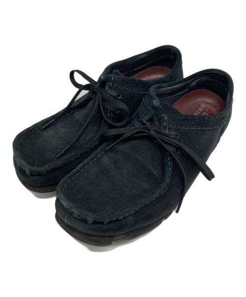 CLARKS（クラークス）CLARKS (クラークス) Wallabee ブラック サイズ:25.5㎝の古着・服飾アイテム