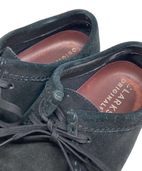 CLARKS（クラークス）CLARKS (クラークス) Wallabee ブラック サイズ:25.5㎝の古着・服飾アイテム