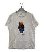 POLO RALPH LAURENポロ・ラルフローレン）の古着「ポロベアプリントtee」｜ホワイト