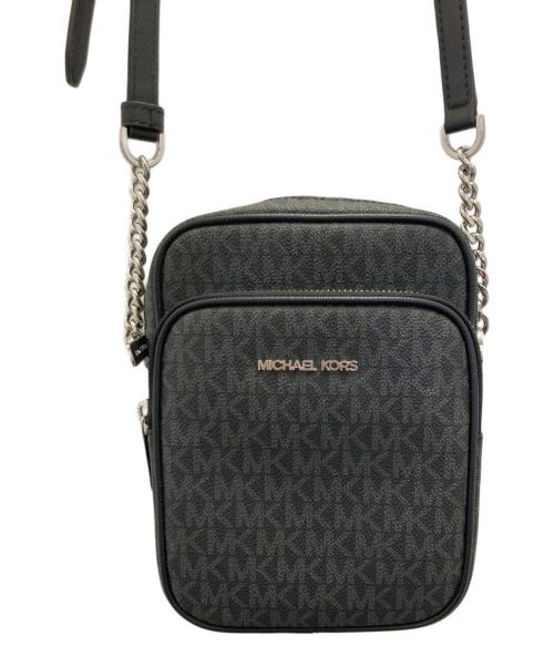 MICHAEL KORS（マイケル・コース）MICHAEL KORS (マイケル・コース) ショルダーバッグ ブラックの古着・服飾アイテム