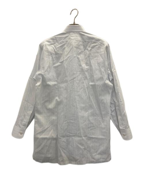 Charvet（シャルベ）Charvet (シャルベ) ストライプシャツ ホワイト サイズ:38の古着・服飾アイテム