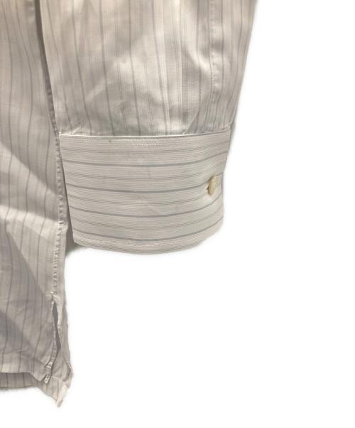 Charvet（シャルベ）Charvet (シャルベ) ストライプシャツ ホワイト サイズ:38の古着・服飾アイテム