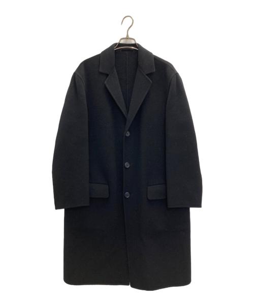 ERMENEGILDO ZEGNA（エルメネジルド・ゼニア）Ermenegildo Zegna (エルメネジルド・ゼニア) ウールコート ネイビー サイズ:Sの古着・服飾アイテム