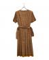 Burberry's (バーバリー) 半袖ワンピース イエロー サイズ:9：6000円