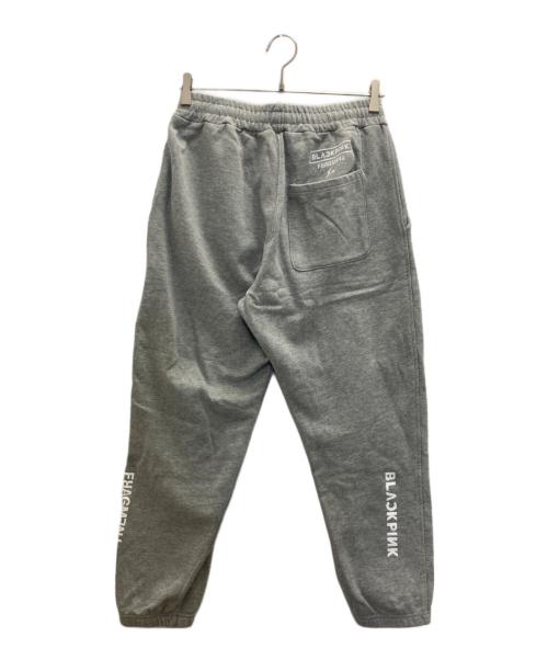 FRAGMENT DESIGN（フラグメントデザイン）FRAGMENT DESIGN (フラグメントデザイン) black pink (ブラックピンク) スウェットパンツ グレー サイズ:Ｌの古着・服飾アイテム