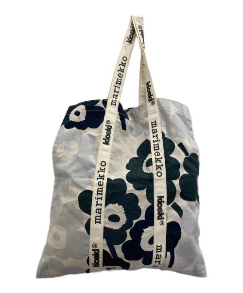 marimekko（マリメッコ）marimekko (マリメッコ) Kioskiトートバッグ ベージュの古着・服飾アイテム