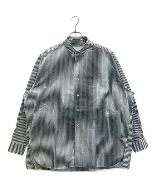 ticca（ティッカ）ticca (ティッカ) ハーブスクエアビッグシャツ グリーン サイズ:FREEの古着・服飾アイテム