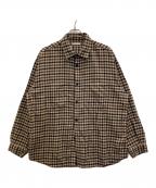 vainl archiveヴァイナルアーカイブ）の古着「ND―sh レギュラー シャツ」｜ブラウン