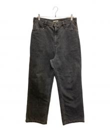 vainl archive（ヴァイナルアーカイブ）の古着「デニムパンツ」｜グレー